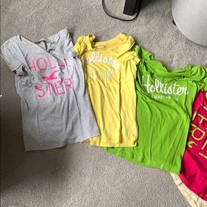 5 hollister T-shirt’s